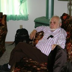 grandpa relaxing