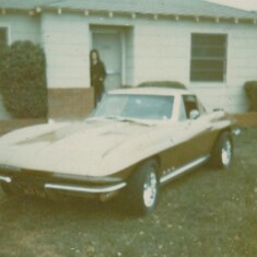 Butch's first 63 split window corvette~ but not his last...