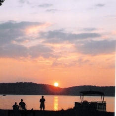 Sunset at Guntersville Lake, AL