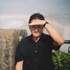 Gary loved photographing clouds and rainbows.