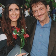 Gary at his daughter Arielle's college graduation (May 2010)