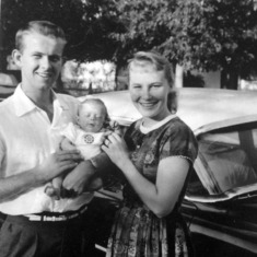 Gary, Bill and Marylin - 1959