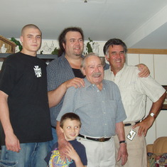 Dad and the handsome Guatto men