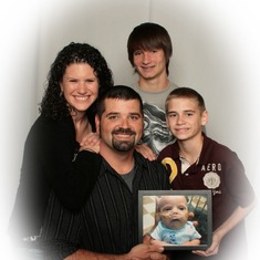 Mommy,Daddy,Dylan,Adam and you!
11/2011