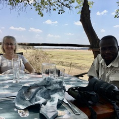 On safari in Zambia