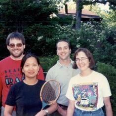 1996, with Michael, Meg, & Mark