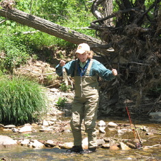 Fly fishing Valle Crucis 2008