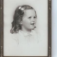 Gayle as a young girl.