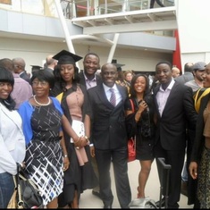 @ Odunayo's graduation @Manchester