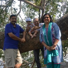Atop a tree at Sukna Lake Chandigarh ! 2017