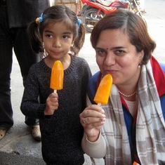 Of simple tastes- the Rs. 5 orange ice candy : 2013