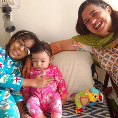 Heart of gold, she showered her love and affection on the her nieces; first in the family 2016
