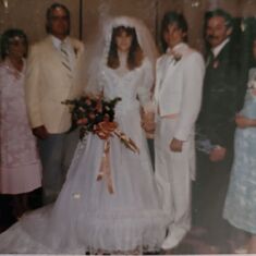 Gene & Joyce at Delora & Rob's wedding June 21 1987 Az Golf Resort Mesa