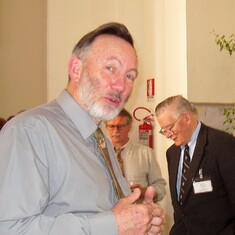 In Rome, 2004 (with Jim Buchanan and Bruno Frey)
