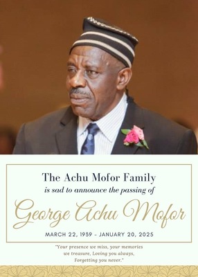 George Achu Mofor