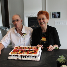 Celebrating George's 80th birthday and Lorna and George's 55th anniversary - June 2017