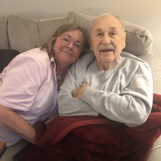 George and his cousin Patty Cipro 2019