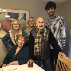 George and Bridget with the Armours - Thanksgiving 2019