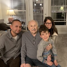 George with the Garcia-Beaudet family 2019