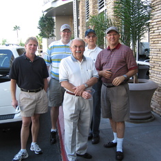 George and the golf gang Las Vegas 2005