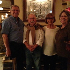 A dinner out in Westlake at Maggiano's with George and Bridget 2018