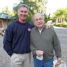 George and John Cipro at a PAC-10 Golf event