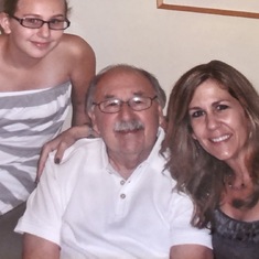 Katy, Grandpa and Betsy 2012
