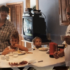 Grandma, Amanda, Andrew & Grandpa 1998