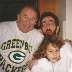 Grandpa, Bob and Amanda 1997