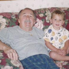 Grandpa and Andrew 1997