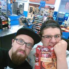 George and Kyle - Walmart!