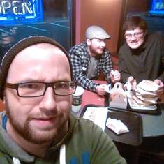George, Jeremy, and Kyle - Taco Bell run!