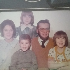 Family pic 1974 or 1975