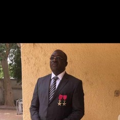 20/05/2018 . The day he wore his medal Officier de l'ordre de la valeur in Maroua