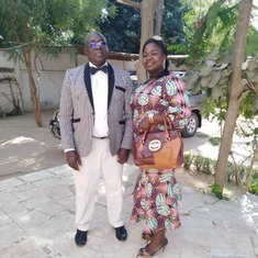 02/02/2020 - Ni George & Ma Irene on his Birthday in Maroua