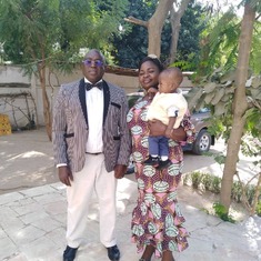 02/02/2020 - Ni George,Ma Irene and son George-Daniel on his Birthday in Maroua 