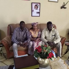 23/12/2019 - Ni George with Allioum Siddi and wife in Maroua