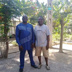 26/11/2019 - Ni George & friend Mr.Kimbeng in Maroua 