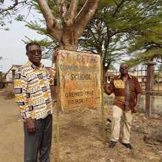 20/02/2018 - Ni George & brother Ni Augustine Gang-souvenir pictures recalling the passage of all Pa Robert Pasiga Gang's children through St Peter Claver's RC Mission School,Muyuka-Cameroon