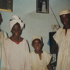 Ni George and First wife's (Ma Gladys Daiga Gang's) kids - Thierry, Dob, Bissona & George Jr. Gang