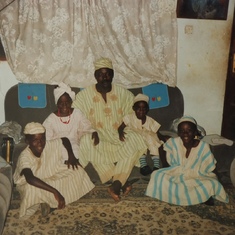 Ni George and First wife's (Ma Gladys Daiga Gang's) kids - Thierry, Dob, Bissona & George Jr. Gang