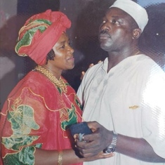 Ni George and First wife and Love(Ma Gladys Daiga Gang - of Blessed memory)