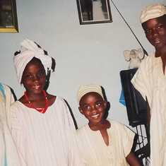 Ni George & Ma Gladys' (of Blessed memory) children - Thierry,Dob,Bissona & George Jr Gang