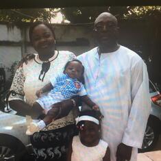 Oct 2019 - Ni George, Ma Irene & kids - Bilola & George-Daniel Jr. in Maroua