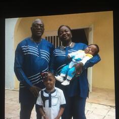 06/10/2019 - Ni George, Ma Irene & kids - Bilola & George-Daniel Jr. in Maroua