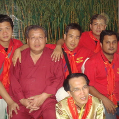 Bro George "A" team for Chinese New Year 2007 in Sai Kulwant Hall
