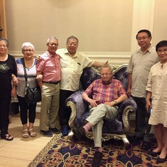 Uncle George & Auntie Ching w/ Relatives 2017