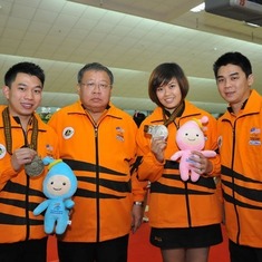 Mr. George Heng was the Team Manager of the Tenpin Bowling Team to the World Games 2009 Kaohsiung