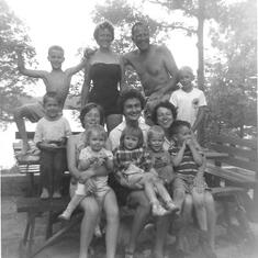 July 1960 at the lake