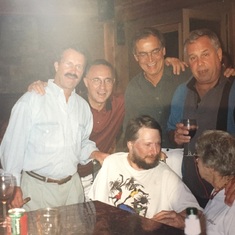 With Charlie Hawley, Bill Bowman, John Morton, Newell Bossart, and Thorne